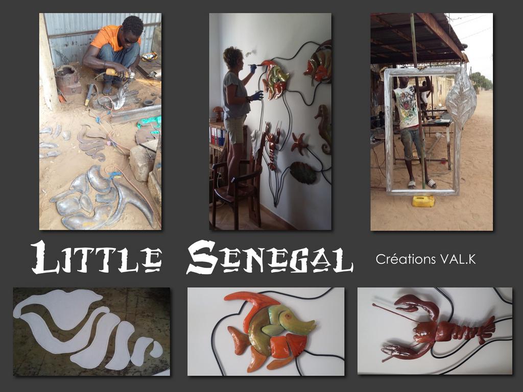 Art Métallique Sénégal avec Val.K pour Little Senegal à Saly Ngaparou