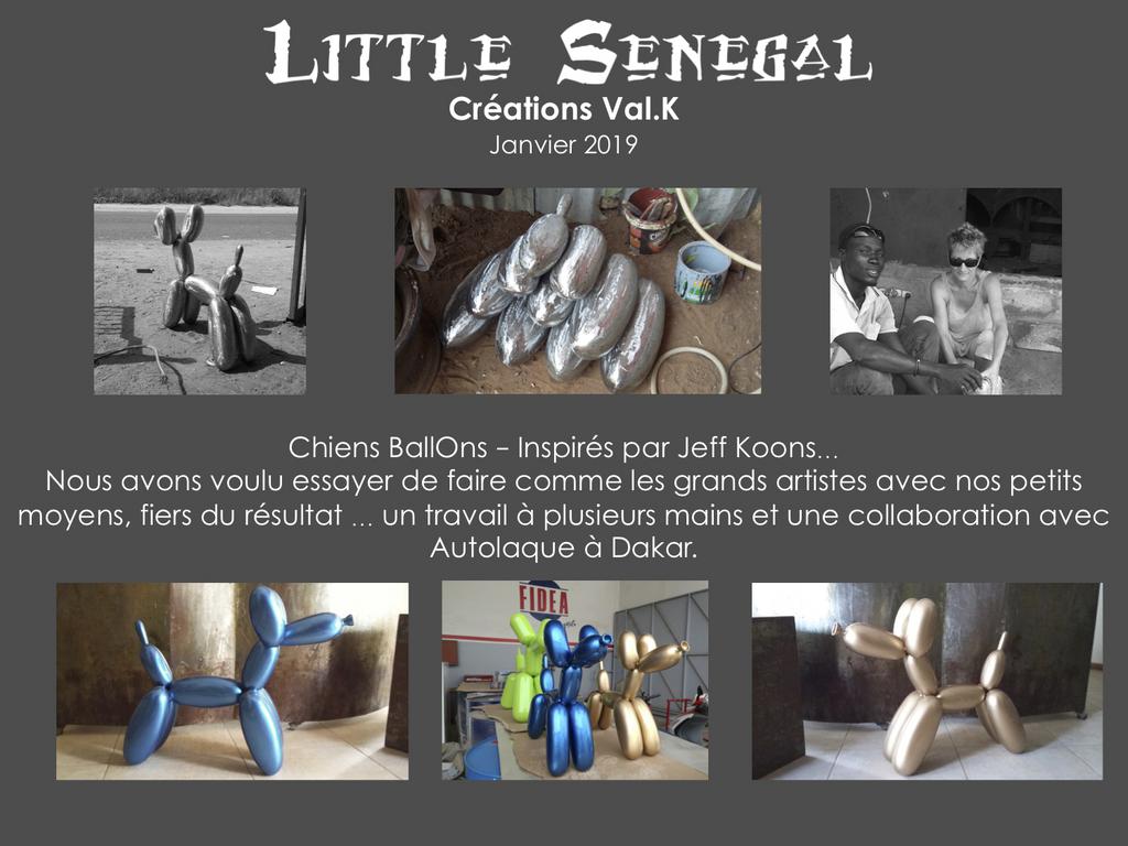 Little Senegal - Art Métallique Sénégal avec Val.K pour Little Senegal à Saly Ngaparou