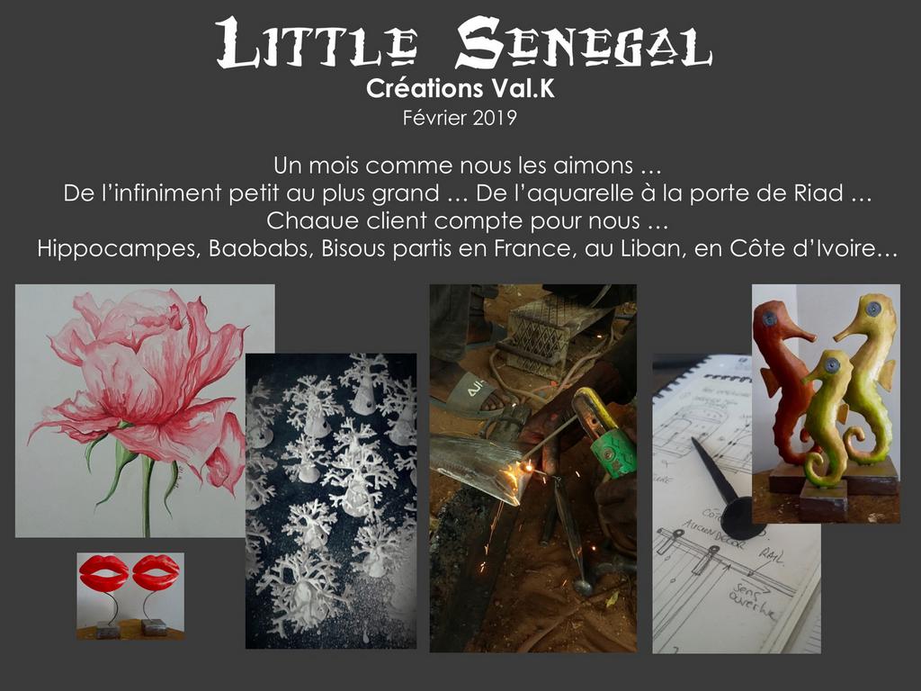 Little Senegal - Art Métallique Sénégal avec Val.K pour Little Senegal à Saly Ngaparou