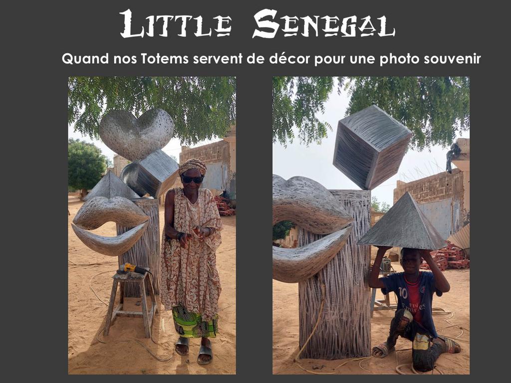 Totems Métalliques by Val.K - Little Sénégal