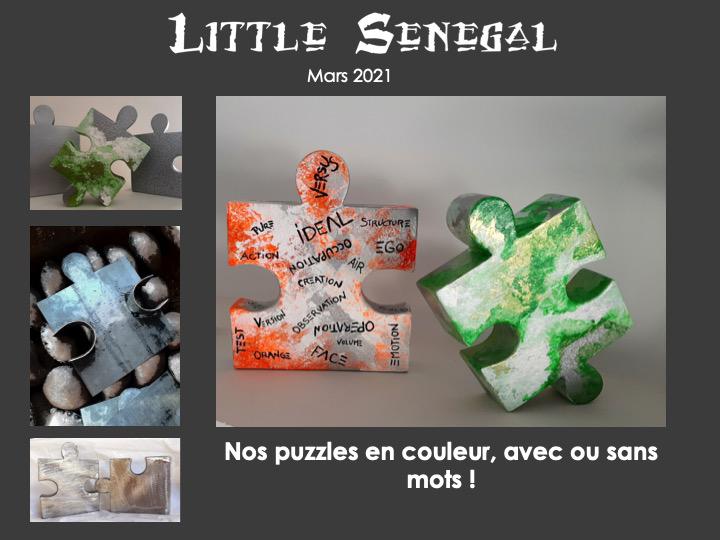 Les Puzzles façon Little Senegal, Saly.